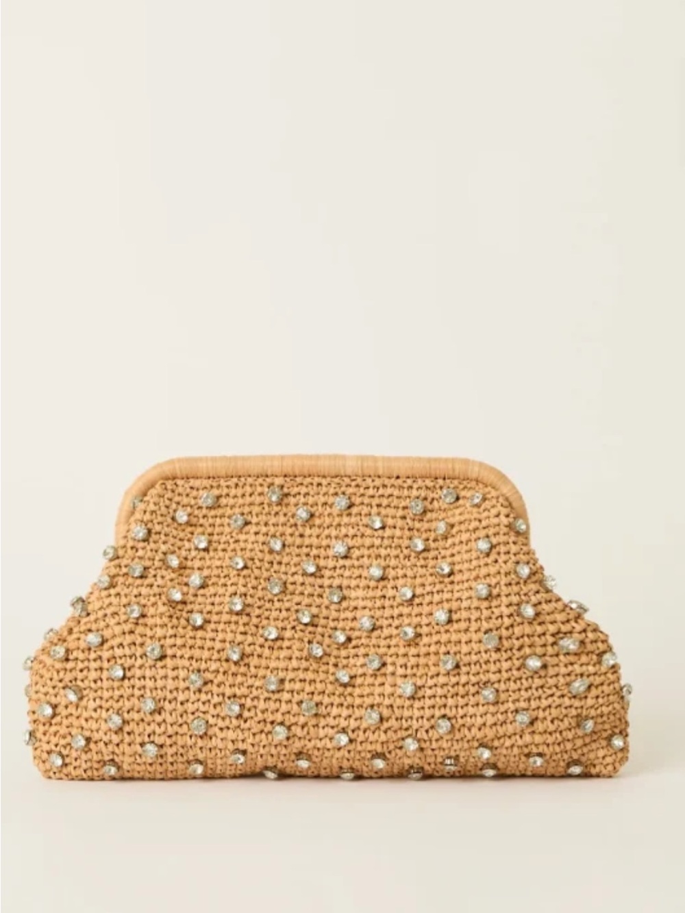 BTB Los Angeles, honey briar crystal clutch never worn NWOT - Picture 5 of 6